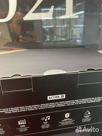 Колонка Marshall Action lll black