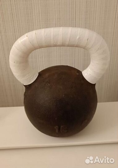 Гиря чугунная 16 кг