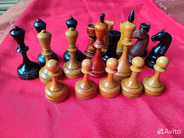 Шахматные фигуры Ботвинник-Флор поштучно