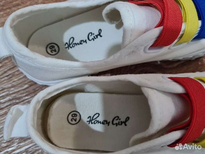 Кеды для девочки 29 размер