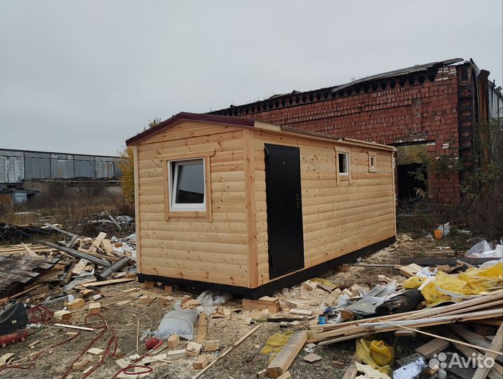 Строительство мобильных бань, разных размеров