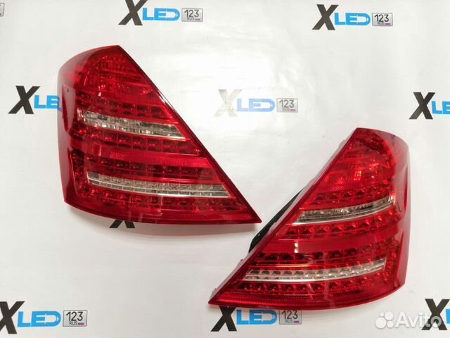 Фонарь левый правый Mercedes S W221 рестайлинг