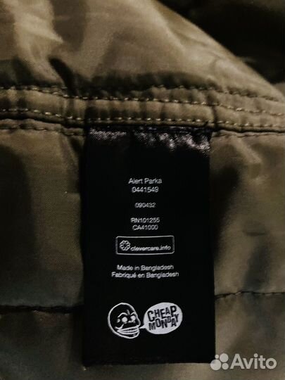 Демисезонная куртка парка Cheap Monday