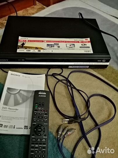 DVD рекордер Sony RDR-HX980 с жестким диском