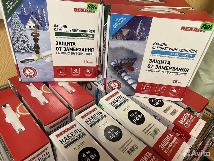 Греющий кабель в трубу и на трубу