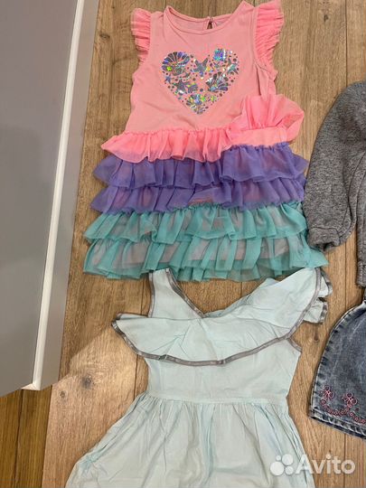 Вещи на девочку пакетом от 104