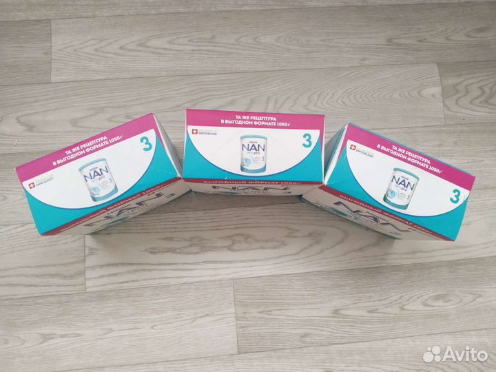 Молочная смесь Nan 3 OptiPro