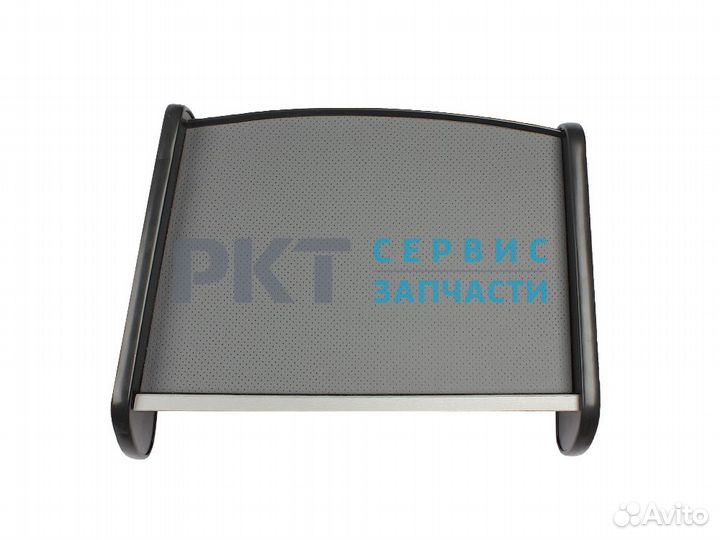 Стол на панель серый перфорированная кожа ГАЗель 3