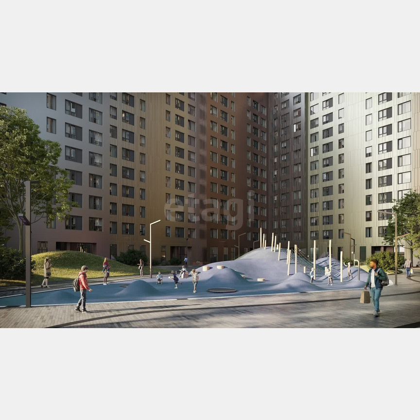 3-к. квартира, 80,6 м², 12/45 эт.