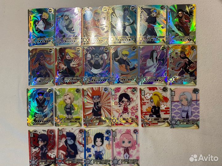 Карты Наруто