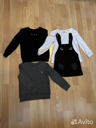 Вещи пакетом на девочку 98-104