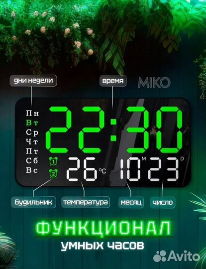 Настенные электронные часы - Новые