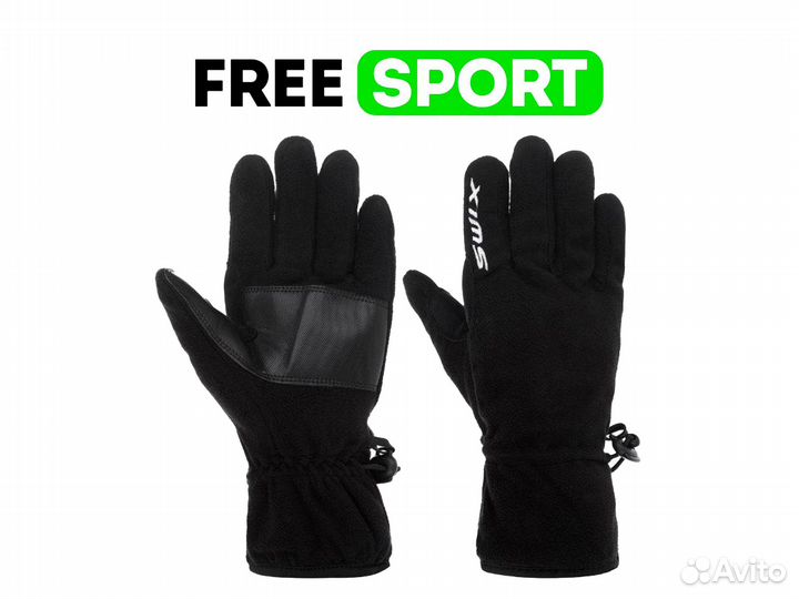 Перчатки муж. Ursa swix (черн.)