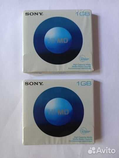 Минидиск Sony HI-MD 1 гб