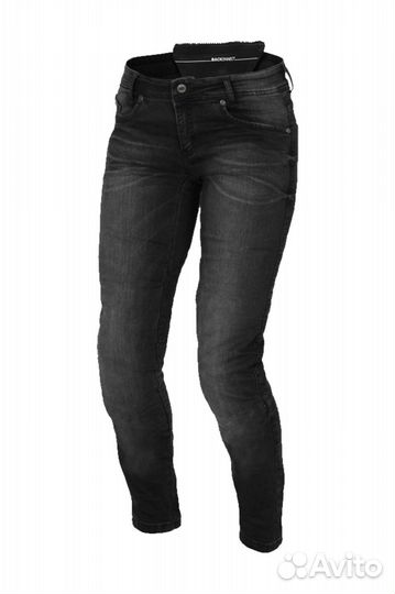 Motorradjeans Macna Jenny Pro Schwarz Damen Черный