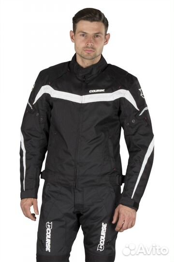 Motorradjacke Course Venom Schwarz Черный