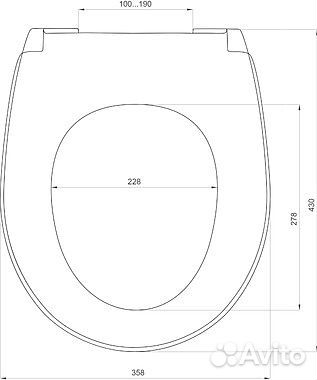 Jika 8.9153.5.300.063.1 Сиденье для уни