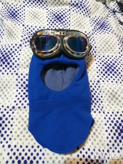 Шапка шлем для мальчика