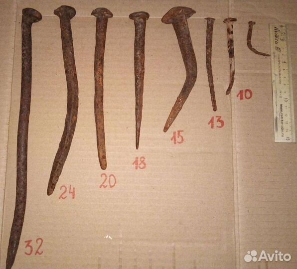 Гвозди кованые