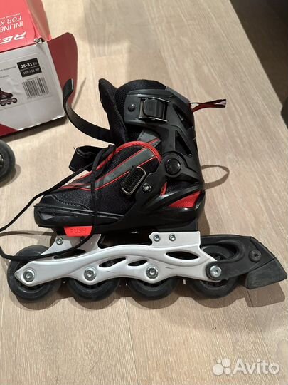 Роликовые коньки детские раздвижные