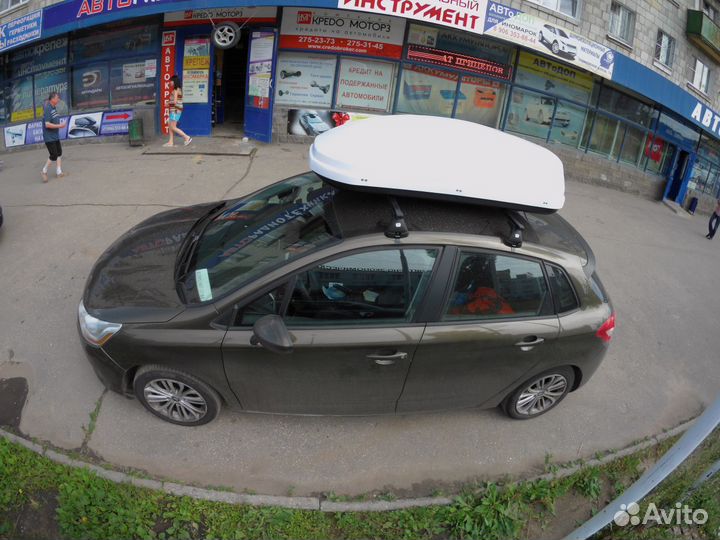 Багажник Бокс на крышу Citroen C4 хэтчб (2011-17)