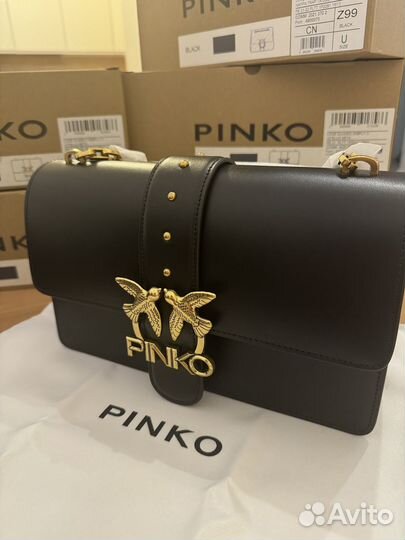 Сумка натуральная кожа pinko