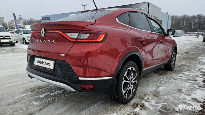 Renault Arkana 1.3 CVT, 2019, 108 000 км