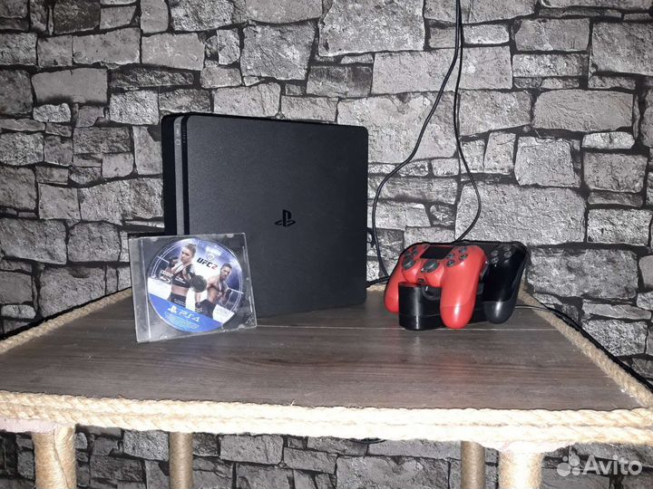 Игровая приставка ps4 slim 1tb
