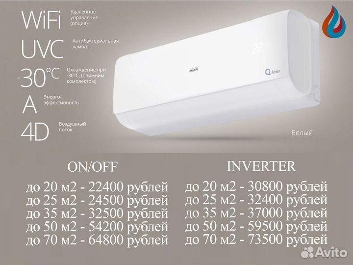 Кондиционер с японским компрессором