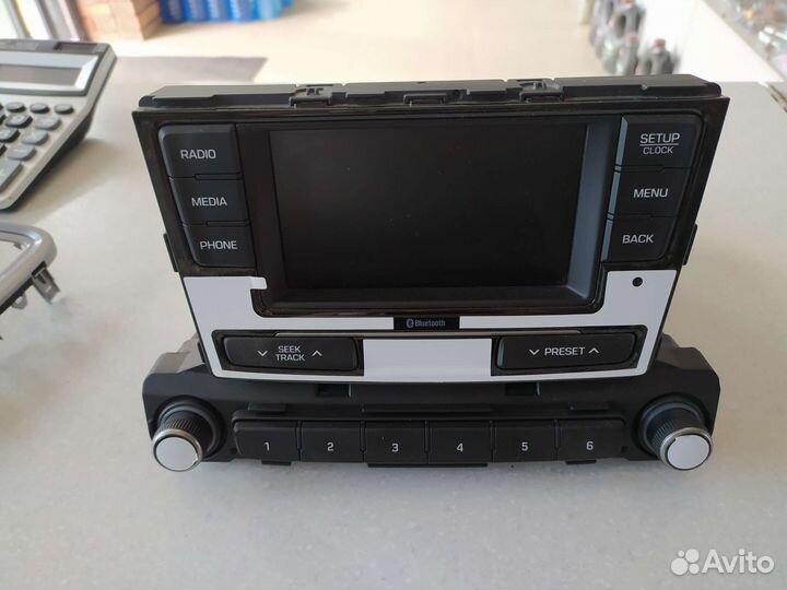 Магнитола штатная 96170H5110URD Hyundai Solaris 2