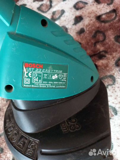 Триммер электрический bosch