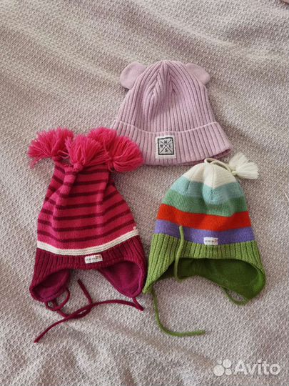 Детские шапки весенние и зимние