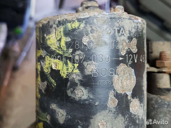 Стартер Toyota avensis I (1997-2003)