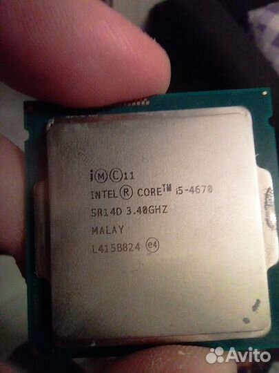Процессор intel core i5 4670