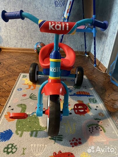 Детский трехколесный велосипед новый