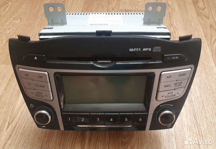 Штатная магнитола на hyundai ix35