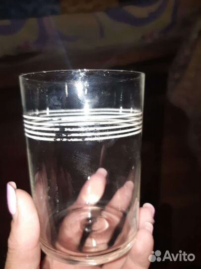 Стаканы тонкостенные времен СССР 5 шт