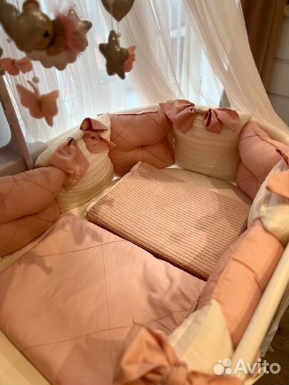 Бортики на кроватку