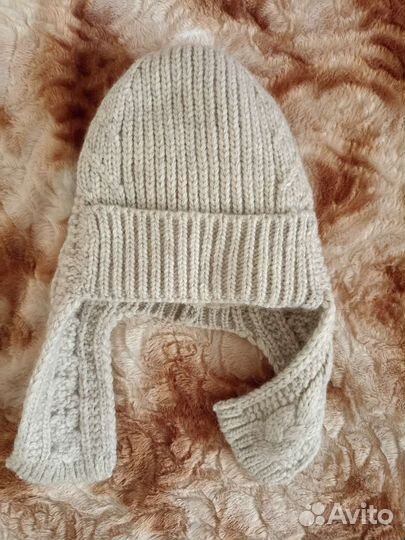 Шапка ушанка женская