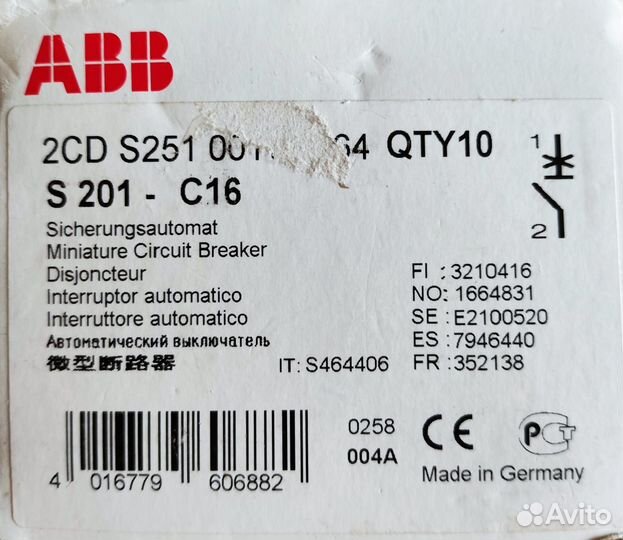 Автоматические выкл.авв,legrand,Schneider Electric