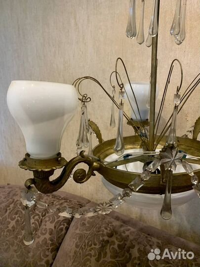 Люстра и светильники настенные конец 50 х годов