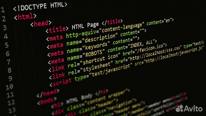 Верстка сайта для студентов html css js