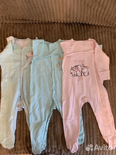 Комбинезоны, боди на девочку 74-80
