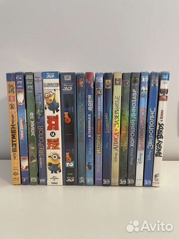 Лицензионные мультфильмы на blu-ray