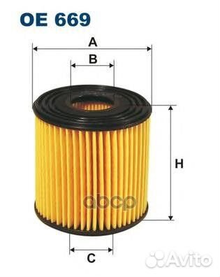 Фильтр масляный nissan almera (N16) /almera tino