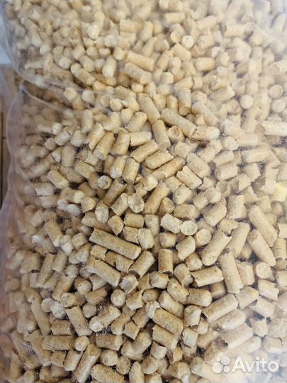 Наполнитель древесный для кошачьего туалета 15 кг