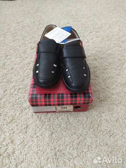 Туфли подростковые для мальчика