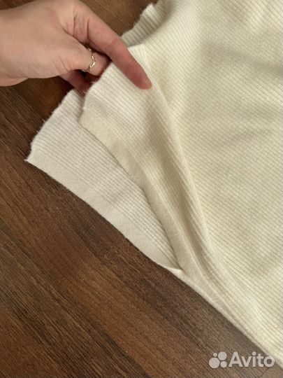 Платье трикотажное в рубчик