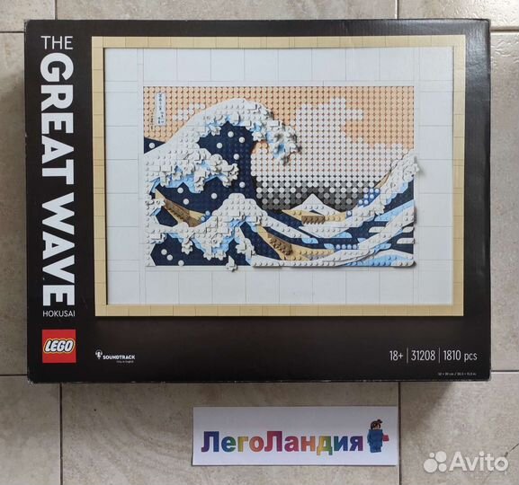 Lego Art 31208 Большая Волна Хокусай