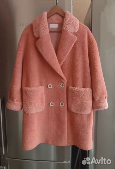 Пальто меховое Modahonka Оверсайз 44 размер